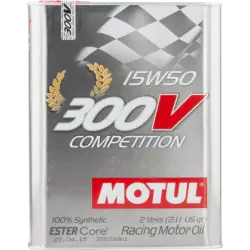 Huile Motul 300 V Competition 15w50 2L
