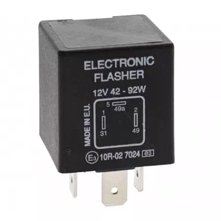 Relays > Flasher Units - Relais Clignotant 3 cosses avec masse - Auto  Electric Supplies Website