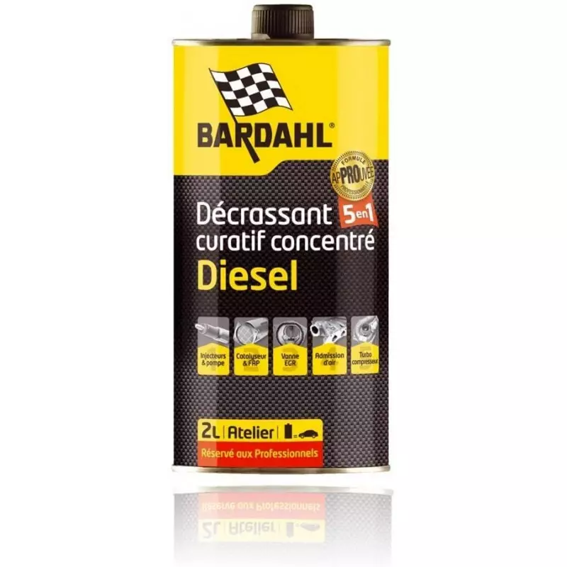 BARDAHL - Décrassant Moteur Diesel 500ml 5 en 1 - 9357