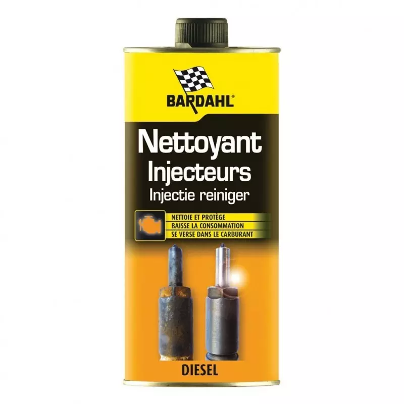 Nettoyant injecteur Diesel Bardahl 1l + 300ml - Équipement auto